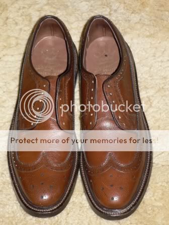 靴 HANOVER LB Sheppard SHOES 1970s US10.0E HANOVER LB Sheppard SHOES 1970s US10.0E NOS 70s service shoe made